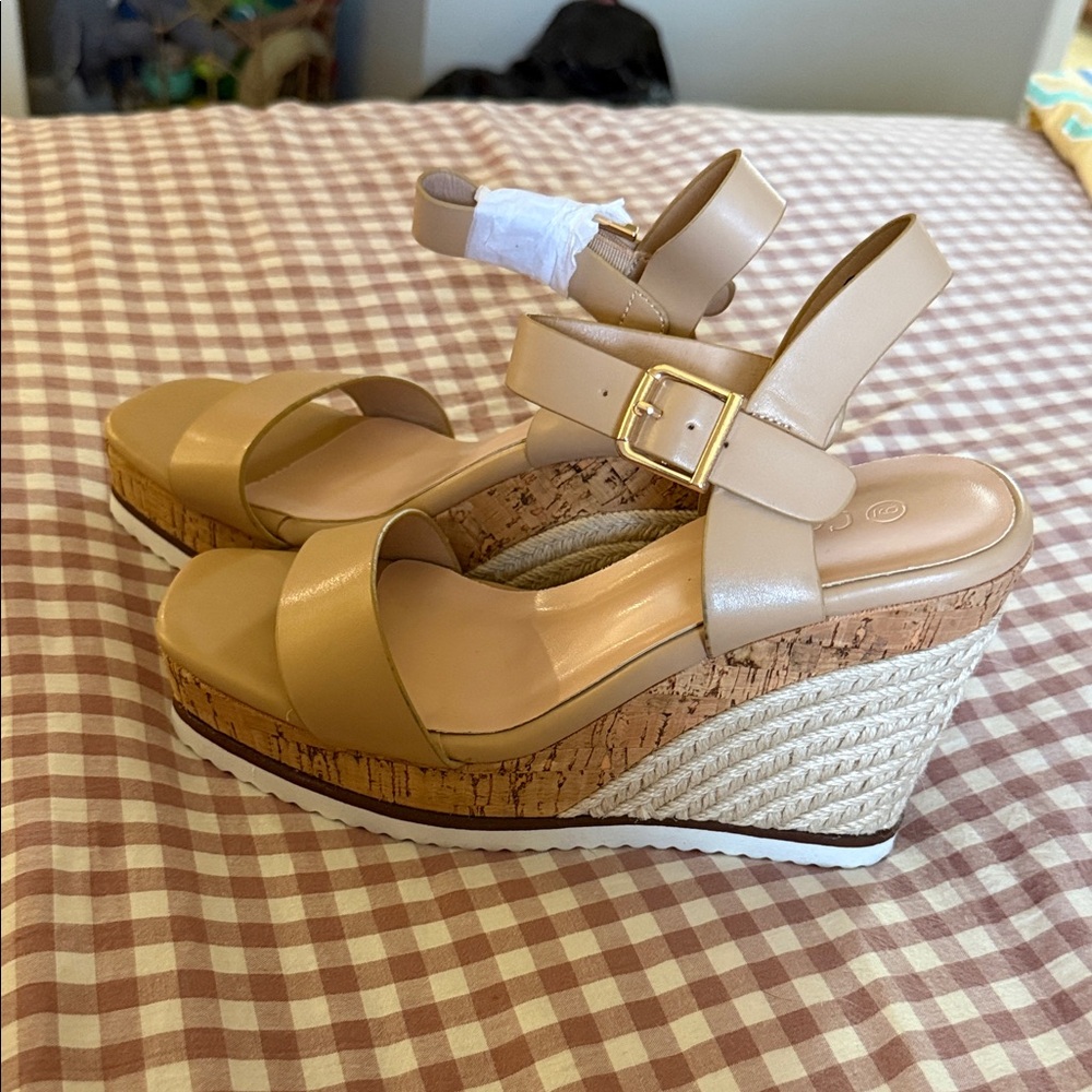 Coutgo Cork Wedges Size 9 NEW